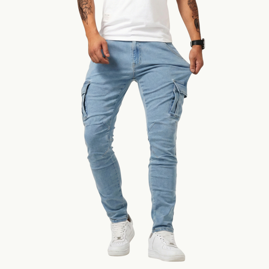 Jeans Cargo Tapered Silvan